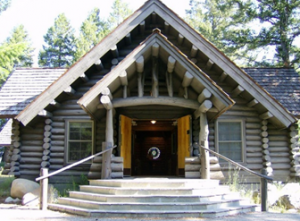 Chapel of the Sacred Heart On the shore of Jackson Lake in Grand Teton National Park