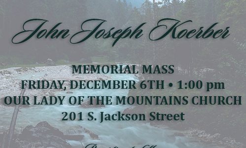 John Koerber Memorial Mass