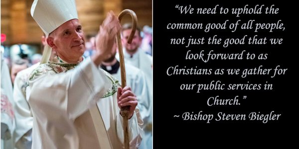 A message from Bishop Steven