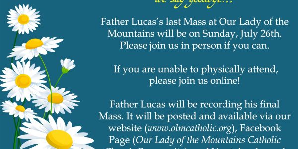 Father Lucas’s Last Mass